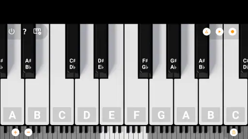 Mini Piano Lite פְּסַנְתֵר screenshot