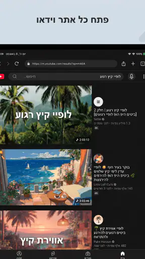 Music Tube: נגן מוזיקה ברקע screenshot