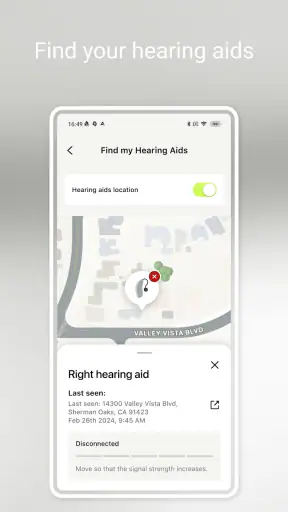myPhonak screenshot