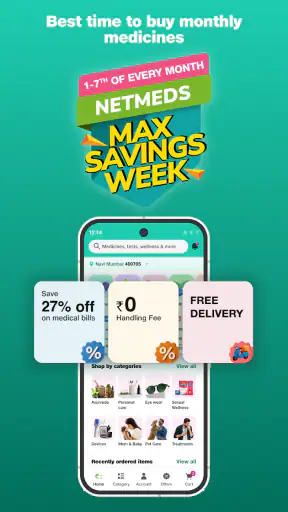 Netmeds - India Ki Pharmacy screenshot