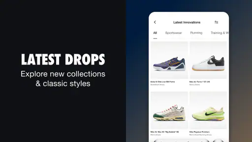 Nike: Engineered for Athletes screenshot