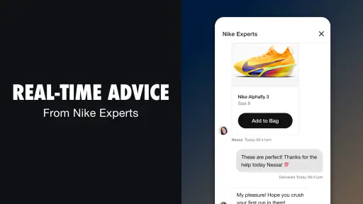 Nike: Engineered for Athletes screenshot