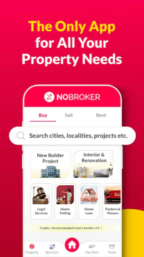 NoBroker Rent, Buy, Sell Flats screenshot