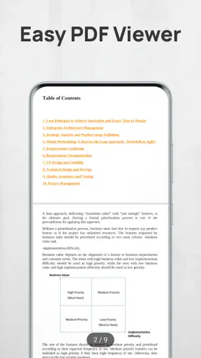 PDF Reader, Annotate on PDF screenshot