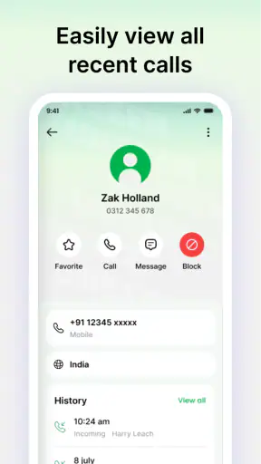 Peekora: ID Caller, Block Spam screenshot