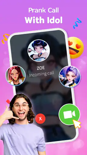 Prank Video Call - Fake Chat screenshot