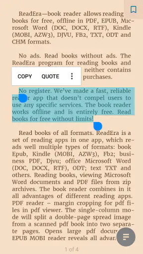 ReadEra – קורא ספרים pdf epub screenshot