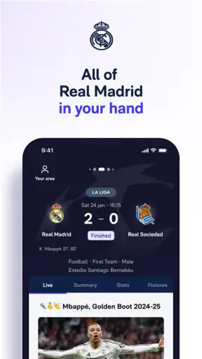 Real Madrid screenshot