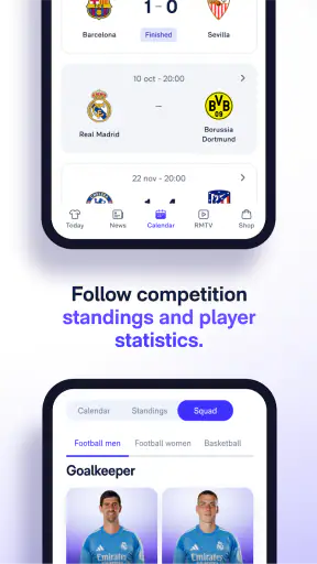 Real Madrid screenshot