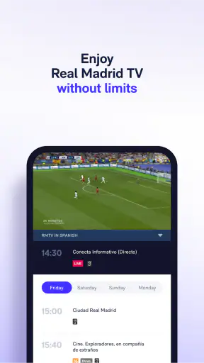Real Madrid screenshot