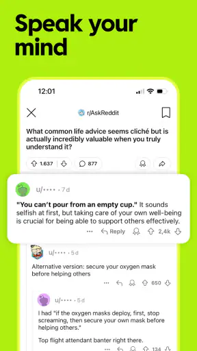 Reddit screenshot