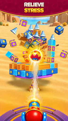 Royal Smash! - Physics Puzzle screenshot