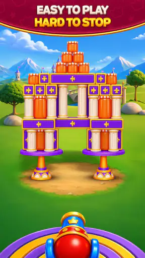Royal Smash! - Physics Puzzle screenshot