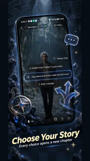 SeaHaze - AI Chat & Friends screenshot