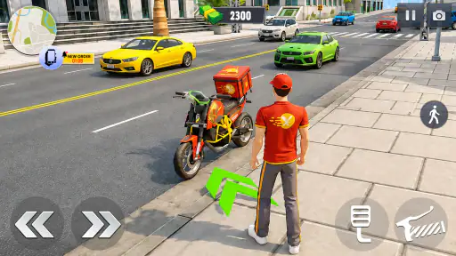 Street Food Delivery Sim Games screenshot
