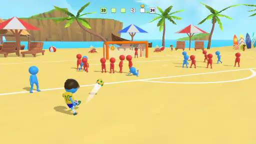 Super Goal - Soccer Stickman screenshot