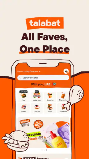 talabat: Food, grocery & more screenshot