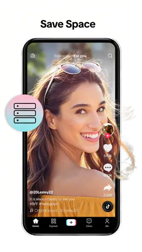 TikTok Lite - Save Data & Fast screenshot