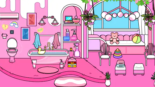 Tizi Town - ורוד עיצוב הבית screenshot