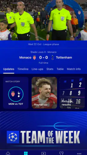 UEFA Champions League Official screenshot