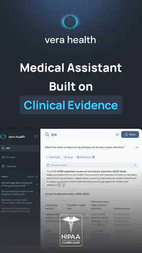 Vera Health: AI for Clinicians screenshot