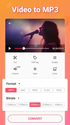 Video to MP3 - Video to Audio screenshot
