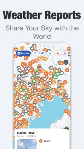 Weathernews Weather Forecast screenshot