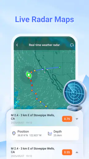 WeatherSight - Live Forecast screenshot