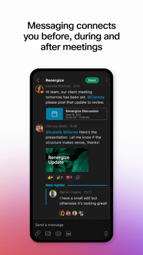 Webex screenshot