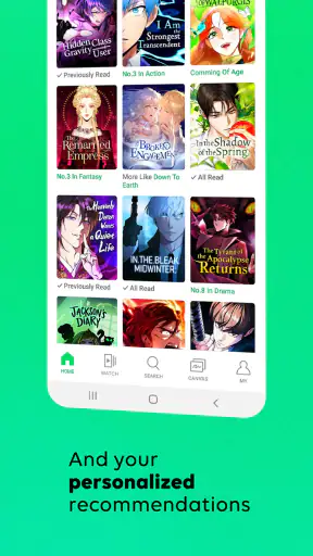 WEBTOON: Manga, Comics, Manhwa screenshot