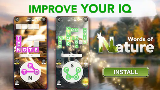 Word Connect - Words of Nature screenshot