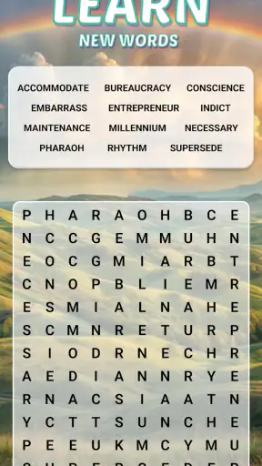Word Search Explorer screenshot