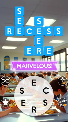 Wordscapes screenshot