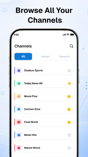X IPTV: Live & Smart Player screenshot