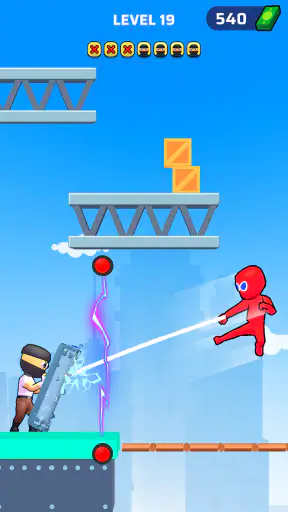 אלוף הקורים: דמות מקל גיבור על screenshot