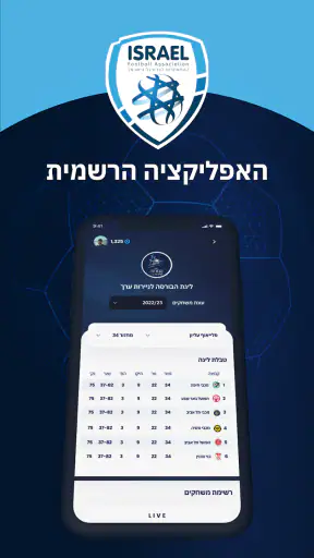 ההתאחדות לכדורגל בישראל screenshot
