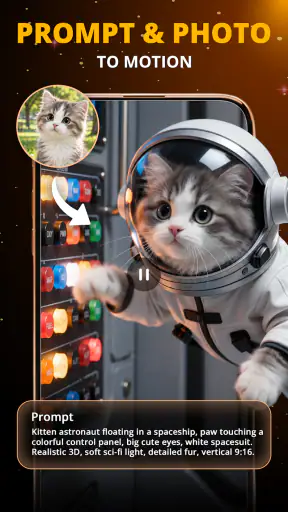 מחולל וידאו בינה מלאכותית 3D screenshot