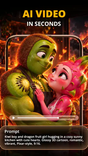 מחולל וידאו בינה מלאכותית 3D screenshot