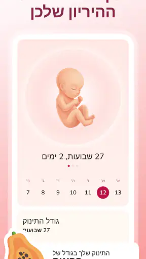מחזור: מעקב ביוץ והריון screenshot