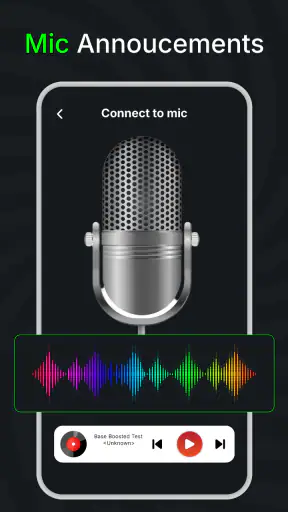מיקרופון לרמקול בלוטות' screenshot