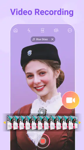 מצלמת ביוטי - מצלמת סלפי screenshot