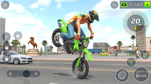 משחק פעלולים אופנוע screenshot
