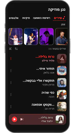 נגן מוזיקה - נגן שמע MP3 screenshot