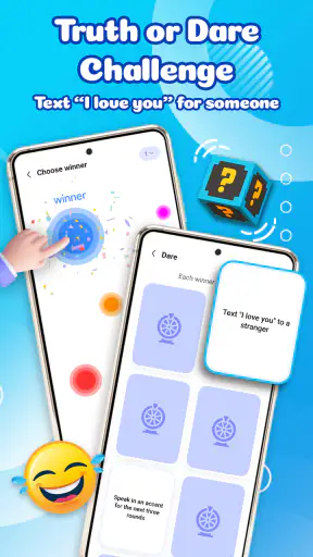 סובב את הגלגל - בוחר אצבעות screenshot