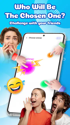 סובב את הגלגל - בוחר אצבעות screenshot