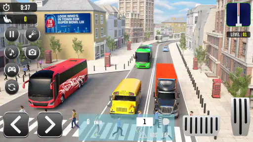 סימולטור נהיגה אוטובוס משחקים screenshot