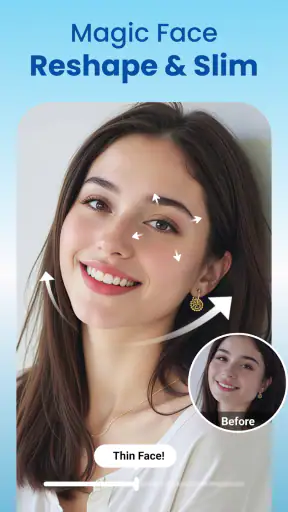 עורך מצלמת איפור וסלפי screenshot