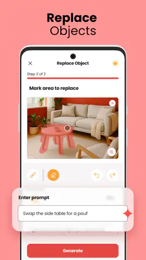 עיצוב פנים ובית: AI Design screenshot