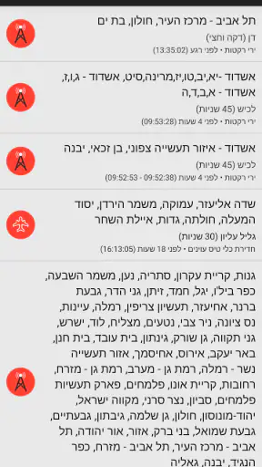 צבע אדום - התרעות בזמן אמת screenshot
