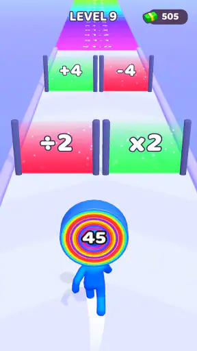 רוץ ואסוף :Layer Man 3D screenshot